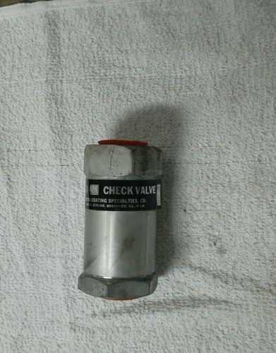 Refrigeration specialties 3/4 inch check valve ed-h new for sale