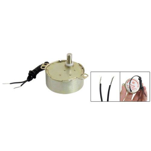 Microwave synchronous motor 5/6rpm ac 220-240v 50/60hz black cable gy for sale