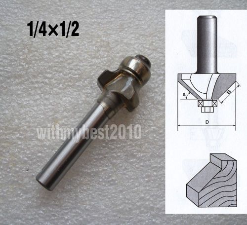 Lot 1pcs 45° chamfer bit size 1/2&#034; shank dia 1/4 woodworking router bit tool for sale