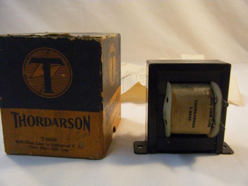 Vintage 1930&#039;s NOS Thordarson T-6048 500 ohm Voice Coil