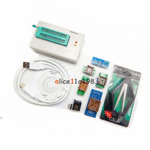 Tl866cs programmer usb eprom flash bios 7 adapters socket extractor for 13000 ic for sale