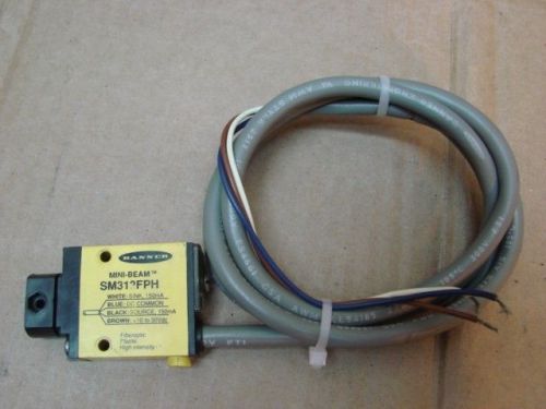 Banner Engineering Fiber Optic Sensor SM312FPH Used #21425