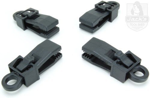 Homax 5304 locking tarp clip, 4-pack carded for sale