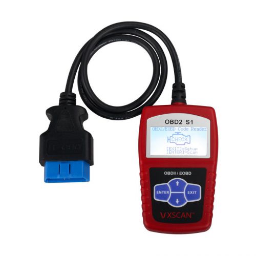 S1 EOBD OBDII DIY Code Reader With English Spanish and French Language