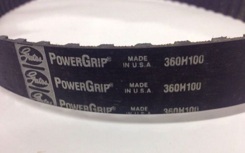 New gates 360h100 powergrip timing belt 36x1&#034; for sale