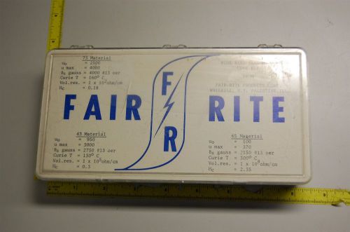 Fair rite wide band transformer core kit ferrite for sale