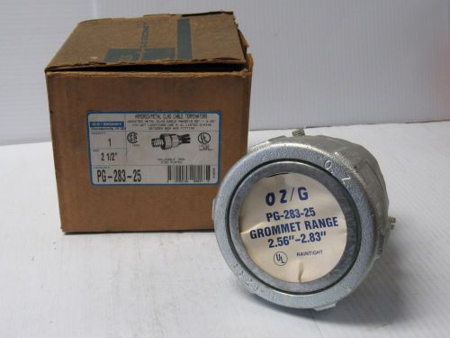 New oz gedney clad cable terminator pg-283-25 2.56&#034;-2.83&#034; 2-1/2&#034; pg28325 for sale