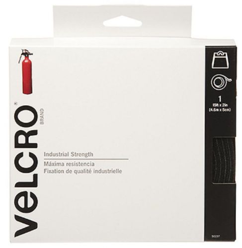 VelcroUSA 2&#034;x15&#039; Black Industrial Strength Velcro 90197