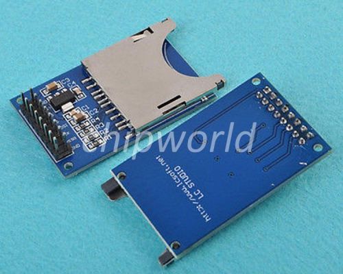1pcs SD Card Slot Socket Reader Module For ARM MCU Arduino NEW