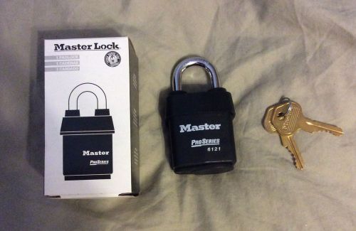 New master lock pro series 6121 mk weathertough padlock for sale