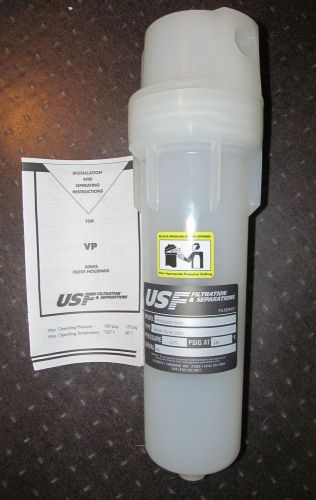 two USF Filtration T910623-000 Filter Housing VP10-3/4-222 never used lot of 2