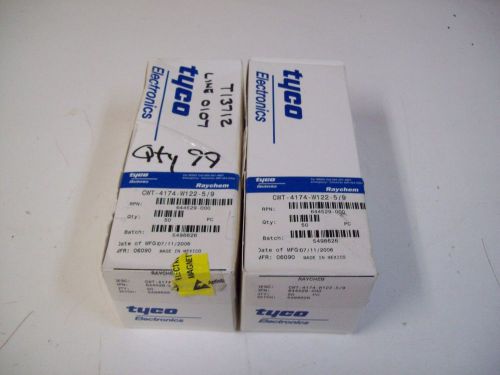 TYCO ELECTRONICS CWT-4174-W122-5/9 CABLE TERMINATION RG/U 174- 99PCS - FREE SHIP