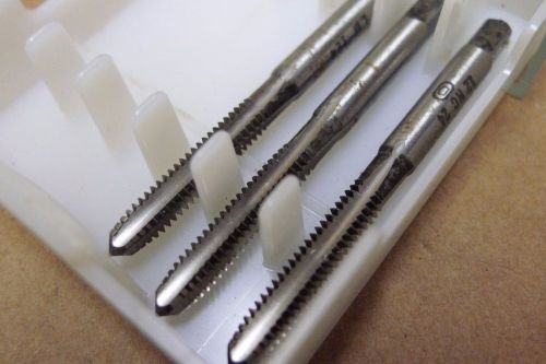 3 NEW CARBON BUTTERFIELD TAPS 12-24 N.C. PLUG 4 FLUTES machinist tools *X