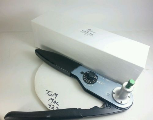 Deutsch Genuine HDT-48-00  Hand Crimp Tool, Size 12AWG - 20AWG  NEW IN BOX