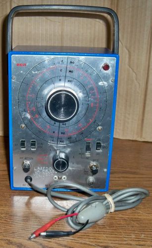 RCA Signal Generator Model WR-50B  Manual Built-In Test Leads