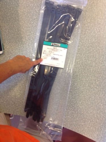 Panduit 20 1/8inch black releasable *qty-250box* pan-ty cable ties prt5eh-q0 for sale