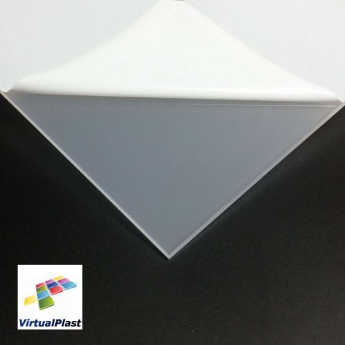 3mm Frosted Perspex Acrylic Plastic Plexiglass Cut 210mm x 300mm A4 Sheet Size