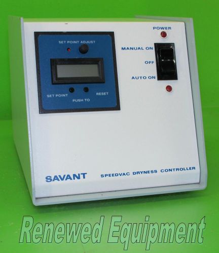 Savant model sdc1020 speedvac dryness controller for sale