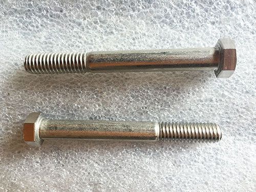 316 stainless steel hex cap screw bolt hhcs 3/8-16 x 3-1/4, qty 25 for sale