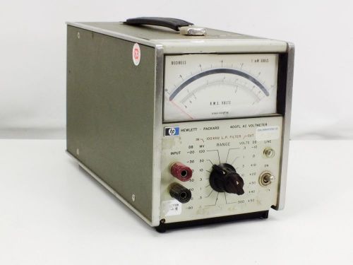 HP AC Voltmeter - AS-IS Parts Unit 400FL
