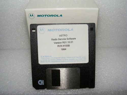 Motorola ASTRO Radio Service Software RSS RVN4100B