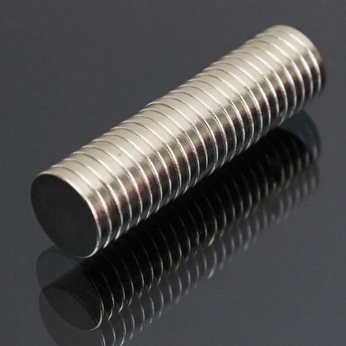 25pcs n52 12mm x 2mm super strong round disc fridge magnets rare earth neodymium for sale