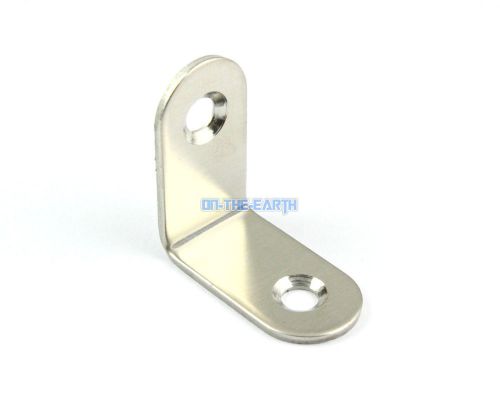 24 Pieces 30*30mm Stainless Steel Right Angle Corner Brace Bracket