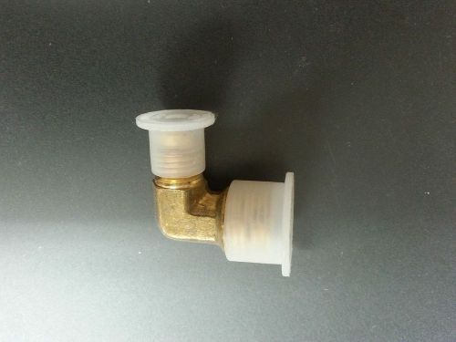 Brass 90 degree elbow connectors 1/4&#034; tube to 3/8&#034; pipe qty. 50 for sale