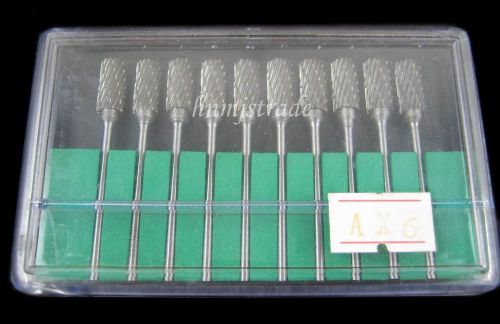 Dentistry steel tungsten carbide burs dental lab equipment ax6 (hnm) for sale