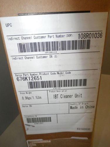 Genuine New Xerox IBT Cleaner Unit 676K12651