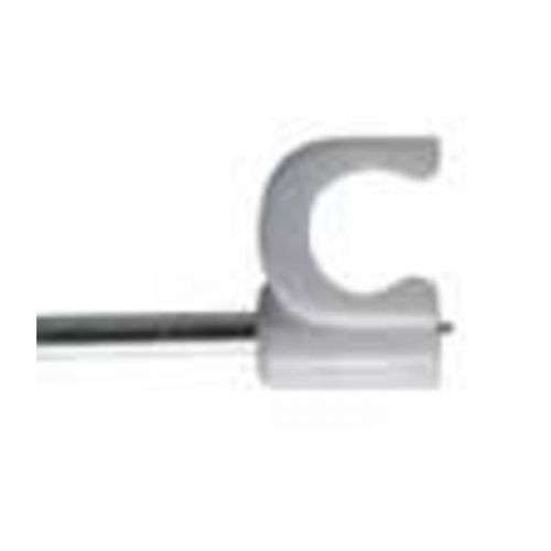 10Pk Tv Cable Clips White Black Point TV Wire and Cable BV-60W 014759005605