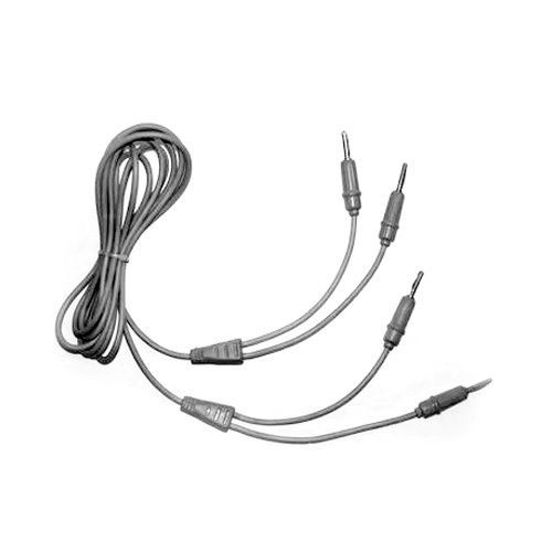 Inactive Cable Cord with 2 Jack Pin molded at both side with (T) junction. (Sili