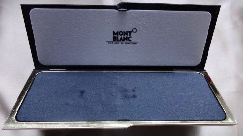 MONTBLANC Pen CASE ONLY, GENUINE Gift Box Resin Plastic