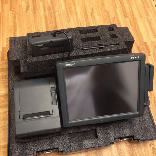Completely posiflex ht-4000 touch terminal w/ printer, sign pad.... (must read) for sale