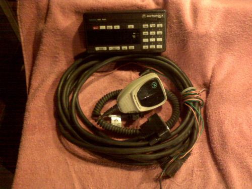 MOTOROLA ASTRO SPECTRA W9 HEAD WITH CONTROL CABLE, AND MIC