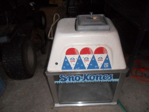 Vintage 12V Snow Cone Machine Sno Kone Slush Snowcone Maker Works LOCAL PICKUP