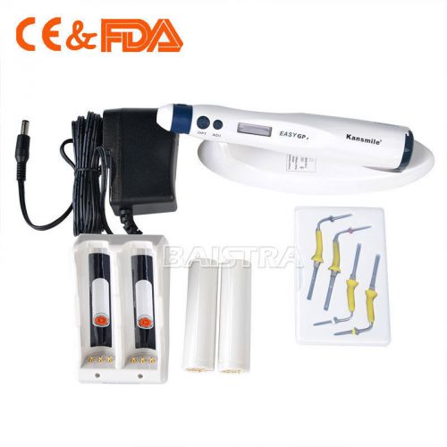 Hot dental obturation endo system cordless gutta percha heated pen w/ 4 tips for sale