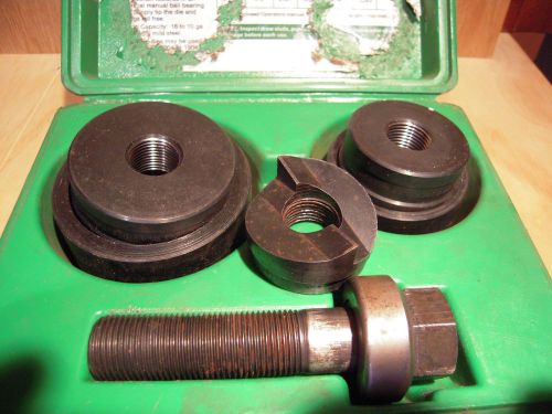 GreenLee 7237BB Slug Buster Knockout Punch Kit 1-1/4&#034; 1-1/2&#034; &amp; 2&#034; Conduit