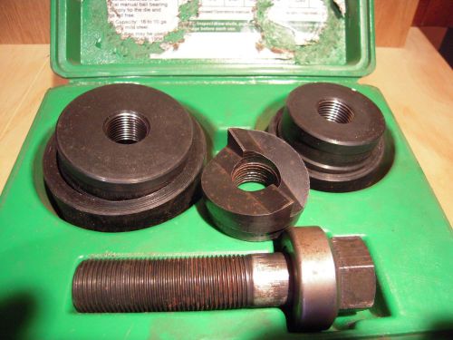 GreenLee 7237BB Slug Buster Knockout Punch Kit 1-1/4&#034; 1-1/2&#034; &amp; 2&#034; Conduit