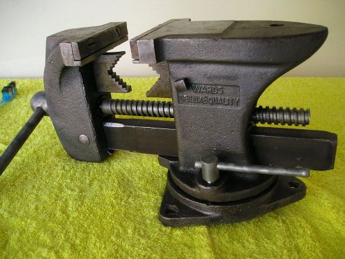 WARDS DELUXE QUALITY BENCH VISE