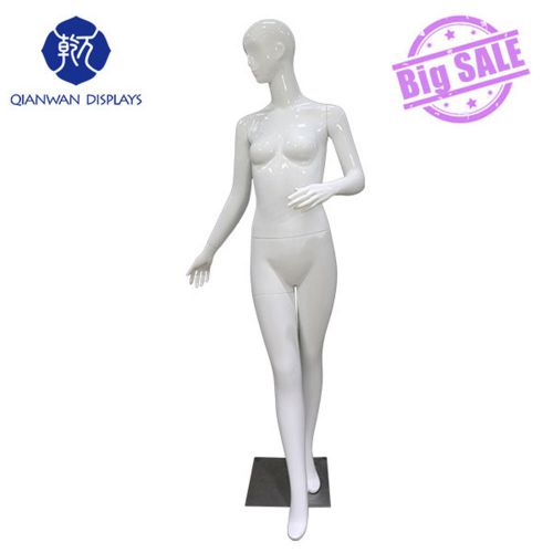 Fashion full body female manikin, high quality fiberglass mannequin for window