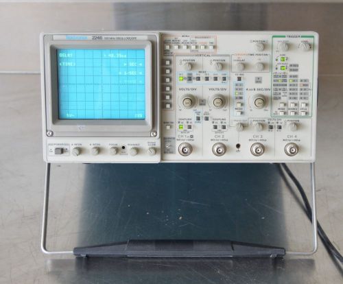 TEKTRONIX 2246 100 MHz  OSCILLOSCOPE 4-CHANNELS from the FAA
