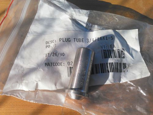 lot of (10) 3/4&#034; Plug SS Stainless Steel Tube Fitting
