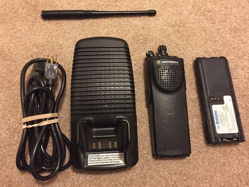 Motorola vhf xts3000 p25 digital radio with accessories ham police fire for sale