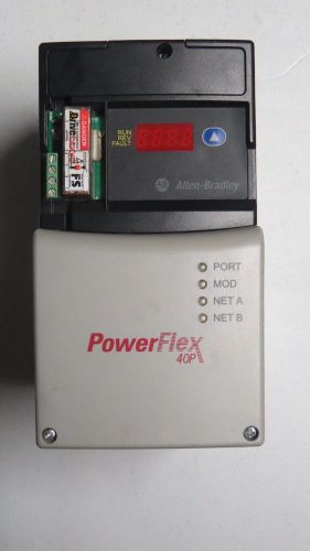 Allen-Bradley 22D-D010N104 PowerFlex 40P AC Drive 3PH 4.0kW/5.0 HP 22-COMM-E