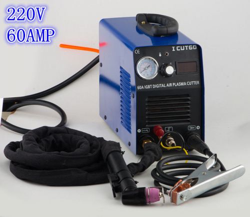 60a igbt air plasma cutter pilot arc wsd-60p torch cnc compatible consumables for sale