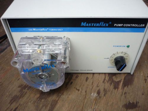 MASTERFLEX PUMP CONTROLLER MODEL NO 7553-50 LOOKS WORKIN AND SPEEDING