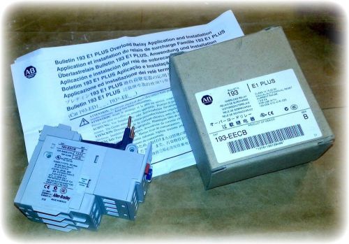 Relay, overload, three phase, 1.0 – 5.0a, mounts to bulletin 100 contactor (new) for sale