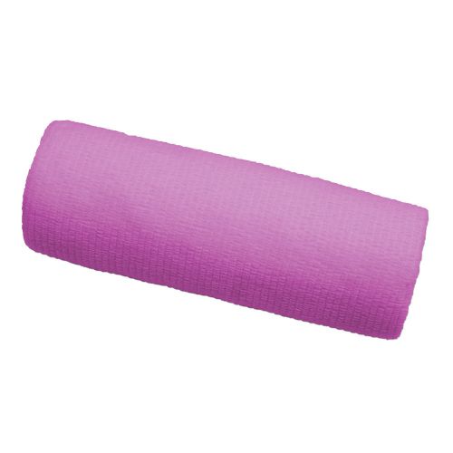Sensi-Wrap Self-Adherent Bandage Latex Free 6&#034; x 5 yds Pink (2 Rolls) # 3219