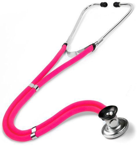 EMS Sprague Stethoscope Kit Prestige Medical Clinical Elderly Care Nurses Pink
